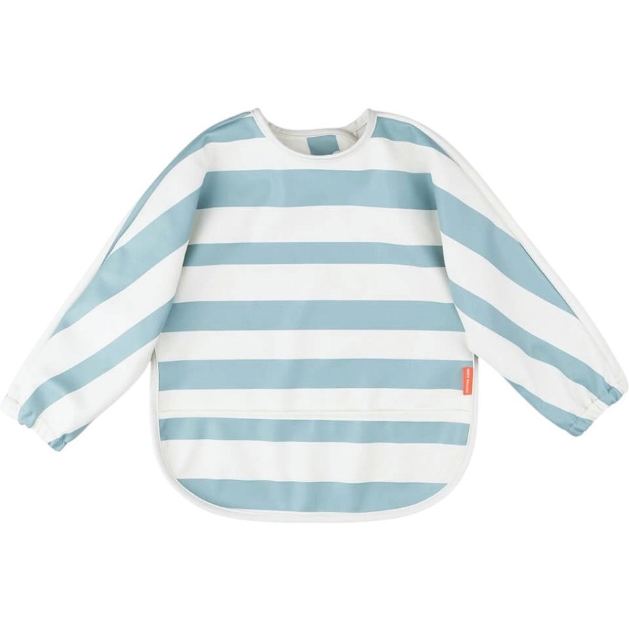 Done by Deer Stripes Langarm Ltzchen mit Tasche, Blau