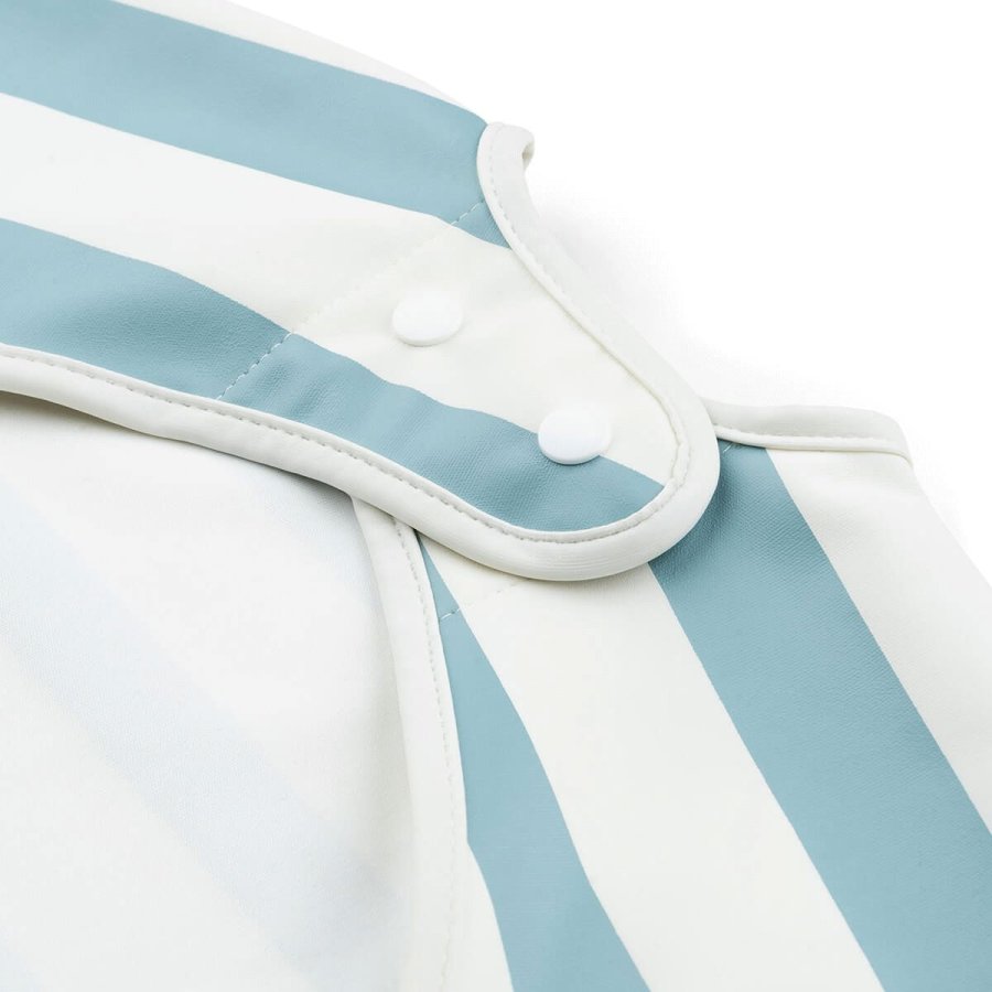 Done by Deer Stripes Langarm Ltzchen mit Tasche, Blau