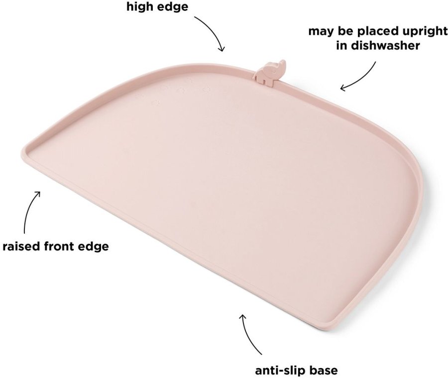 Done by Deer Elphee Platzset mit hohem Rand 28x40 cm, Pulver