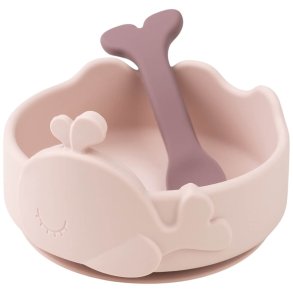 Done by Deer Wally Stick & Stay Schssel mit Babylffel, Pulver