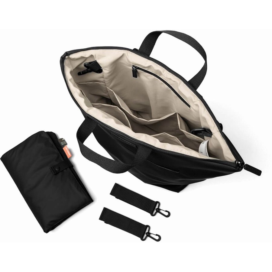 Done by Deer Wickelrucksack 45x40 cm, Schwarz