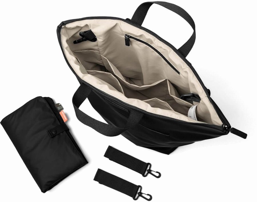 Done by Deer Wickelrucksack 45x40 cm, Schwarz