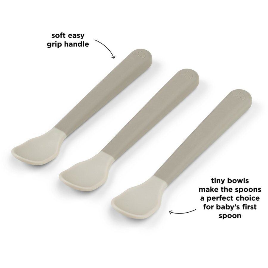 Done by Deer Easy-grip Babyske 3 stk, Sand