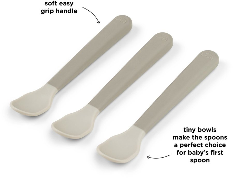 Done by Deer Easy-grip Babyske 3 stk, Sand