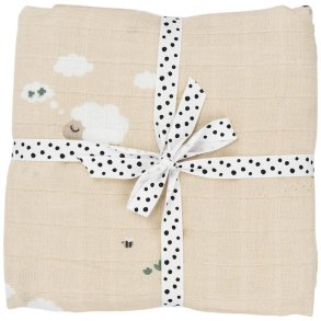 Done by Deer Tiny Farm Babytragetuch 120 cm, Sand