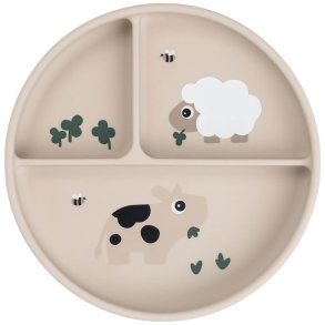 Done by Deer Tiny Farm Stick&Stay-Platte 18 cm, Sand