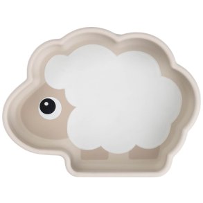 Done by Deer Sheepy Stick & Stay-Schssel 11x15 cm, Sand