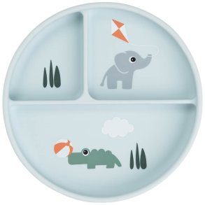 Done by Deer Playground Stick&Stay-Platte 18 cm, Blau