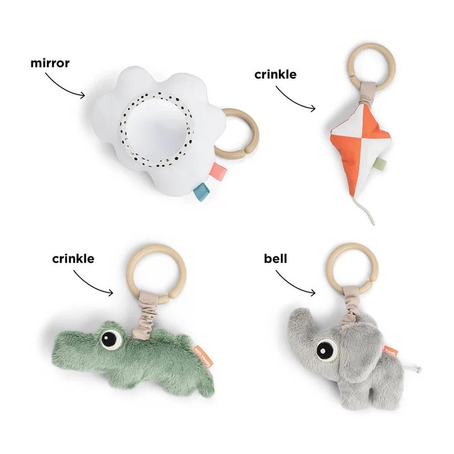 Done by Deer Playground Aktivitetsleget�ppe �90 cm, Bl�