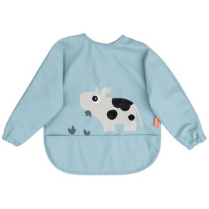Done by Deer Tiny Farm Langarm-Ltzchen mit Tasche, Blau