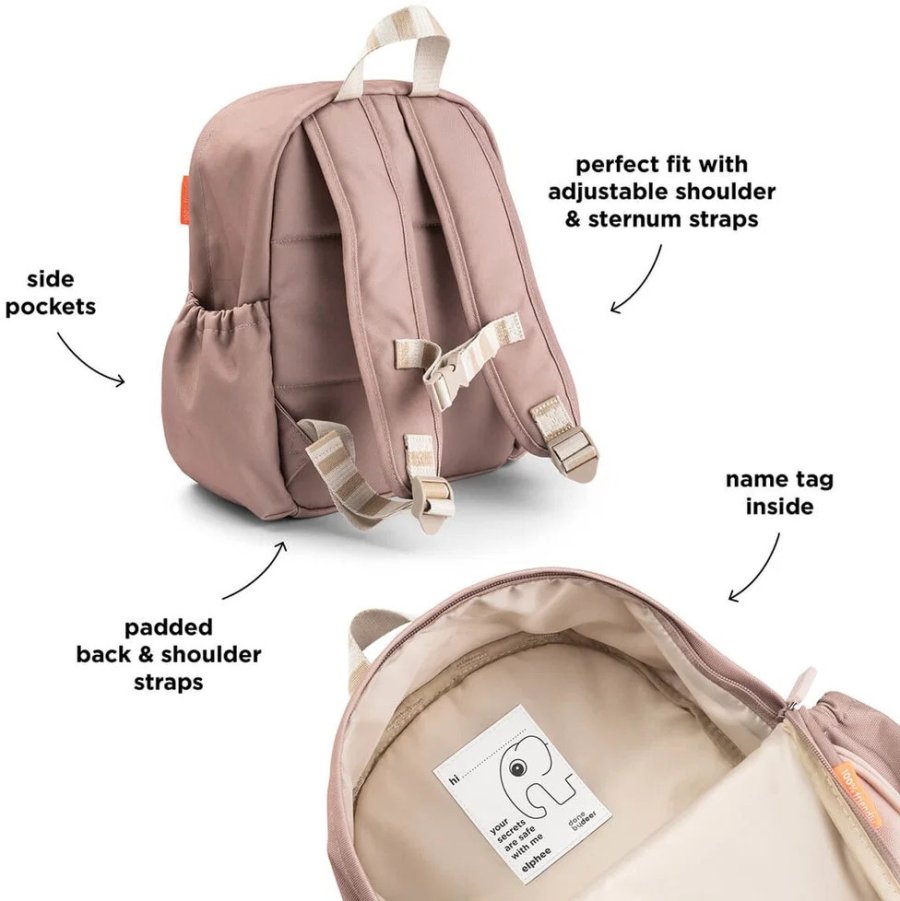Done by Deer Tiny Farm Kinderrucksack 32x27 cm, Pulver