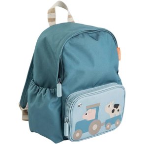 Done by Deer Tiny Farm Kinderrucksack 32x27 cm, Blau