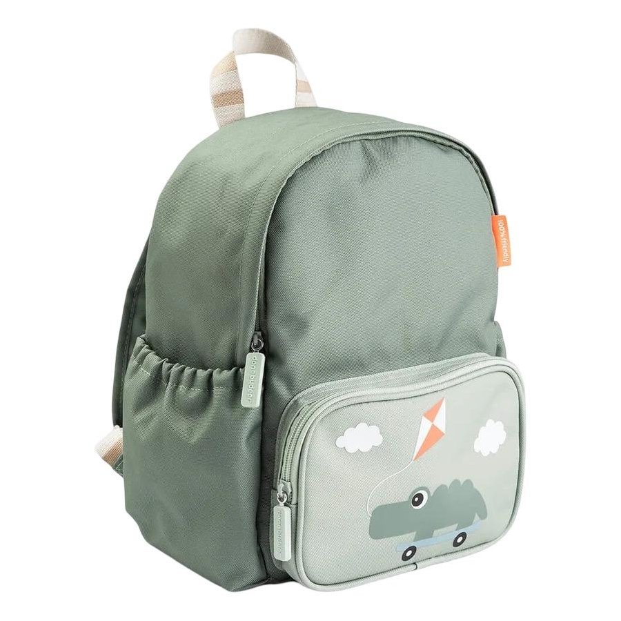 Done by Deer Playground Kinderrucksack 32x27 cm, Gr&uuml;n
