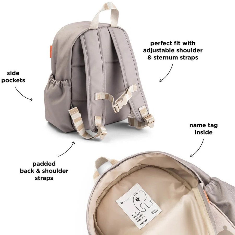 Done by Deer Celebration Kinderrucksack 32x27 cm, Sand