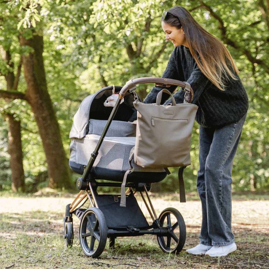 Done by Deer Wickelrucksack 45x40 cm, Taupe