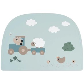 Done by Deer Tiny Farm D�kkeserviet 26,5x38 cm, Bl�