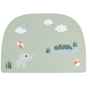 Done by Deer Playground D�kkeserviet 38x26,5 cm, Gr�n