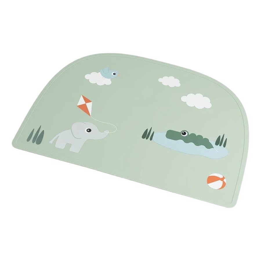 Done by Deer Playground D�kkeserviet 38x26,5 cm, Gr�n