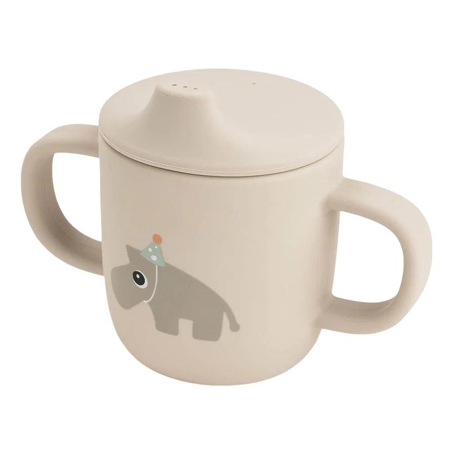 Done by Deer Celebration Schnabeltasse 120 ml, Sand