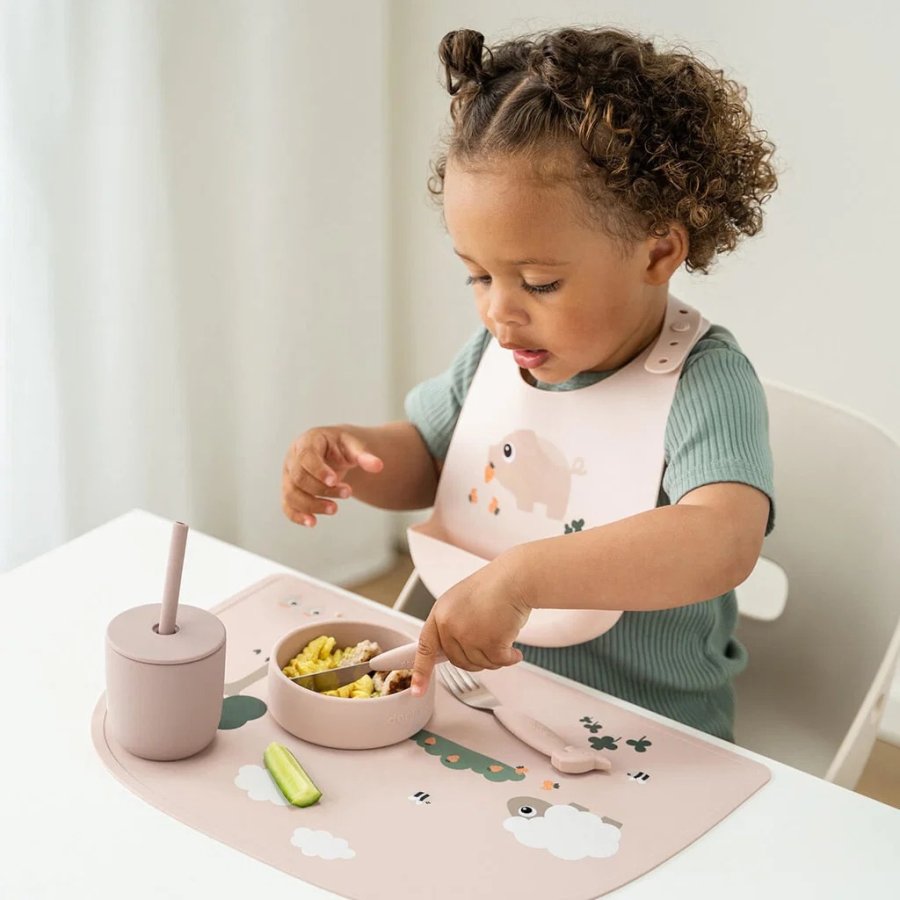 Done by Deer Tiny Farm Becher 2er Set 120 ml, Pulver