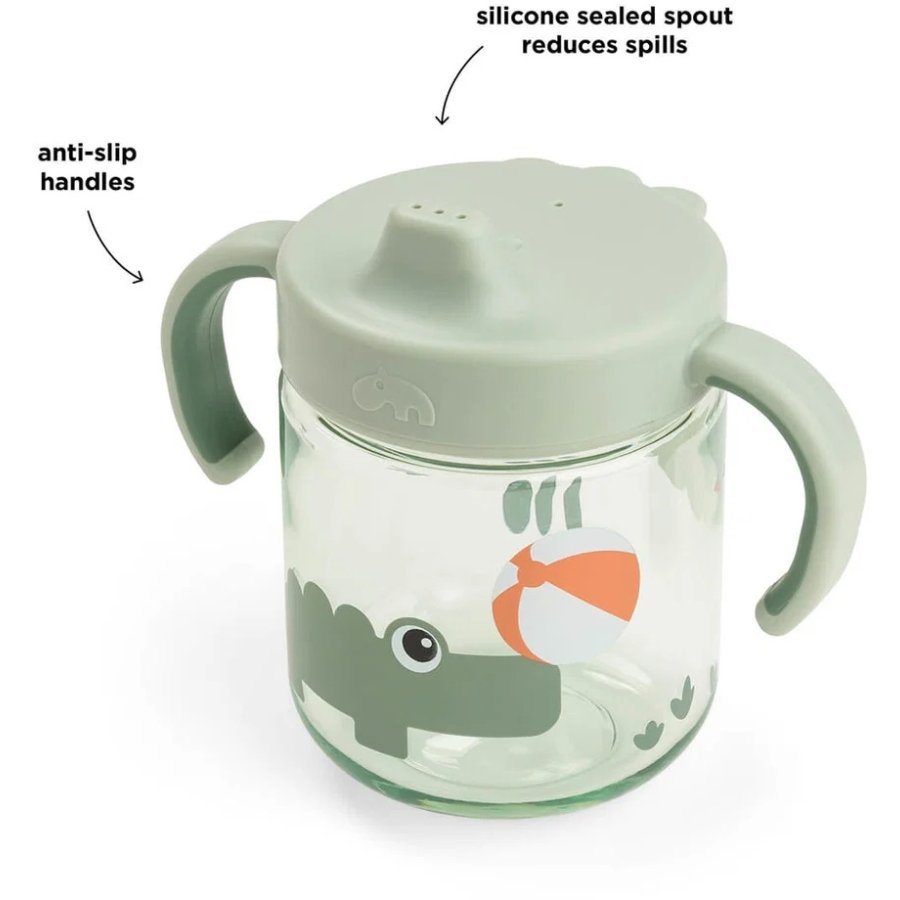 Done by Deer Playground Schnabeltasse 260 ml, Gr�n