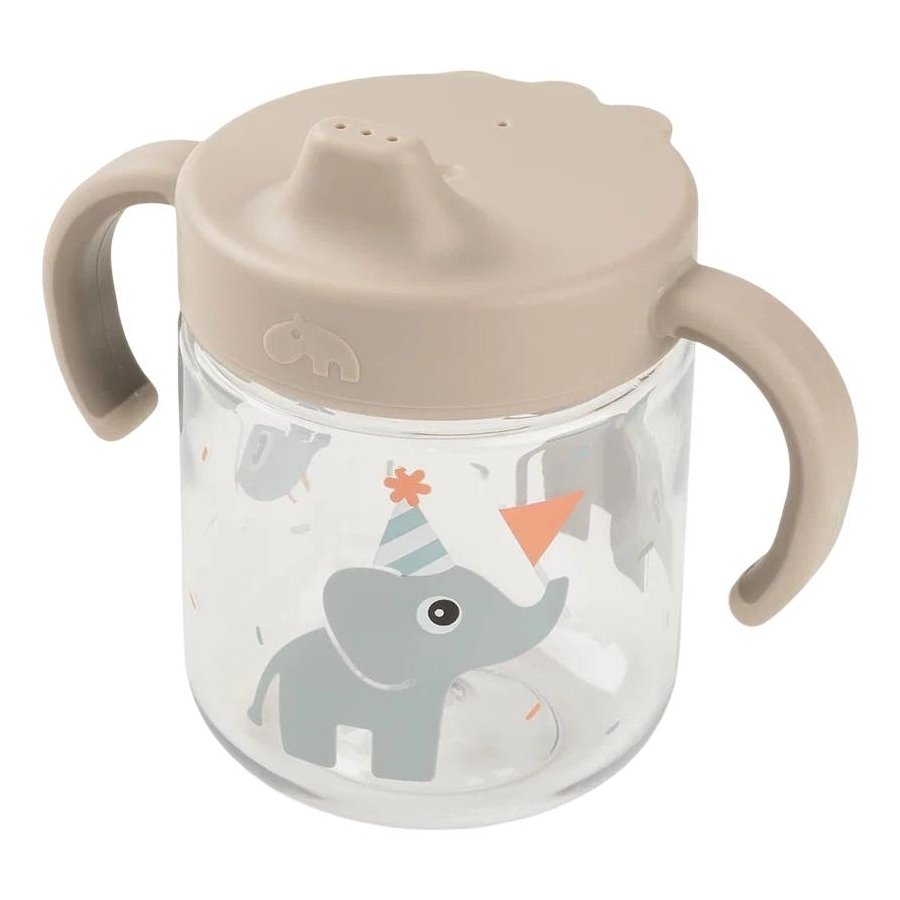 Done by Deer Celebration Schnabeltasse 260 ml, Sand