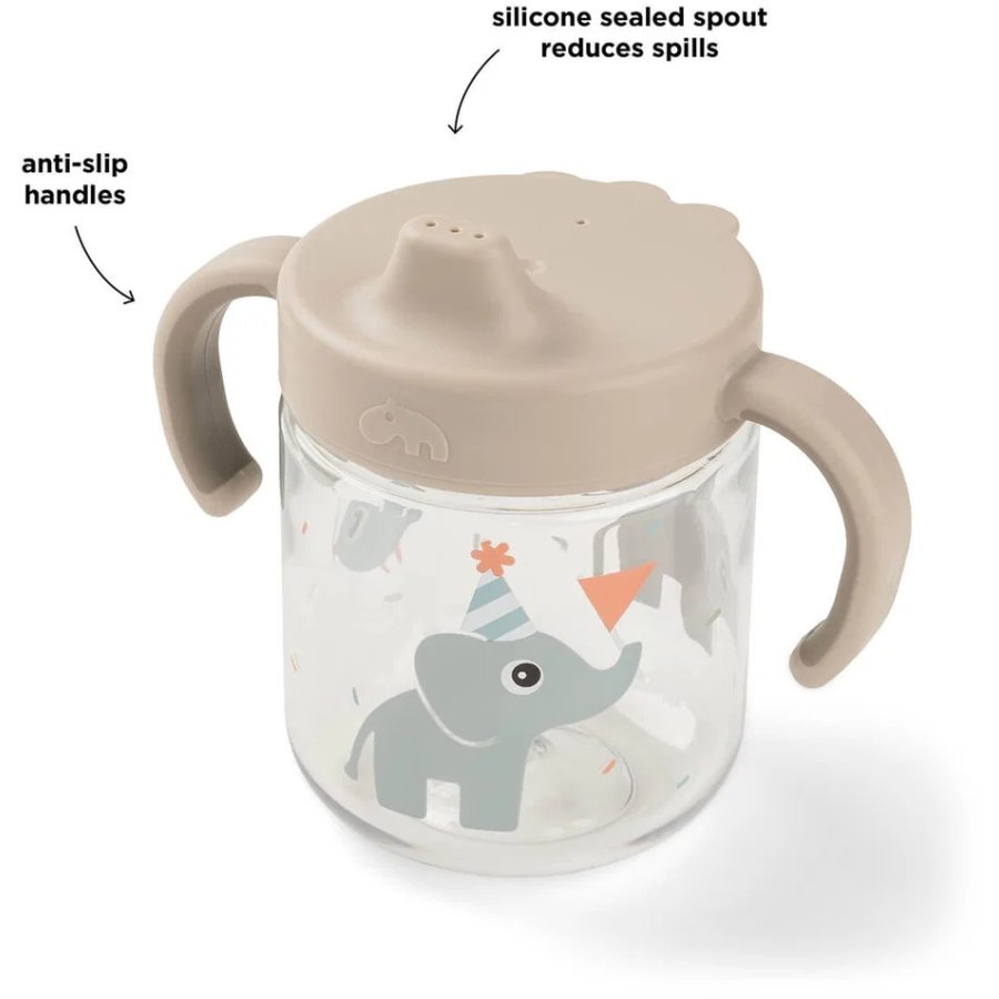 Done by Deer Celebration Schnabeltasse 260 ml, Sand