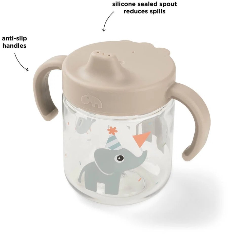 Done by Deer Celebration Schnabeltasse 260 ml, Sand
