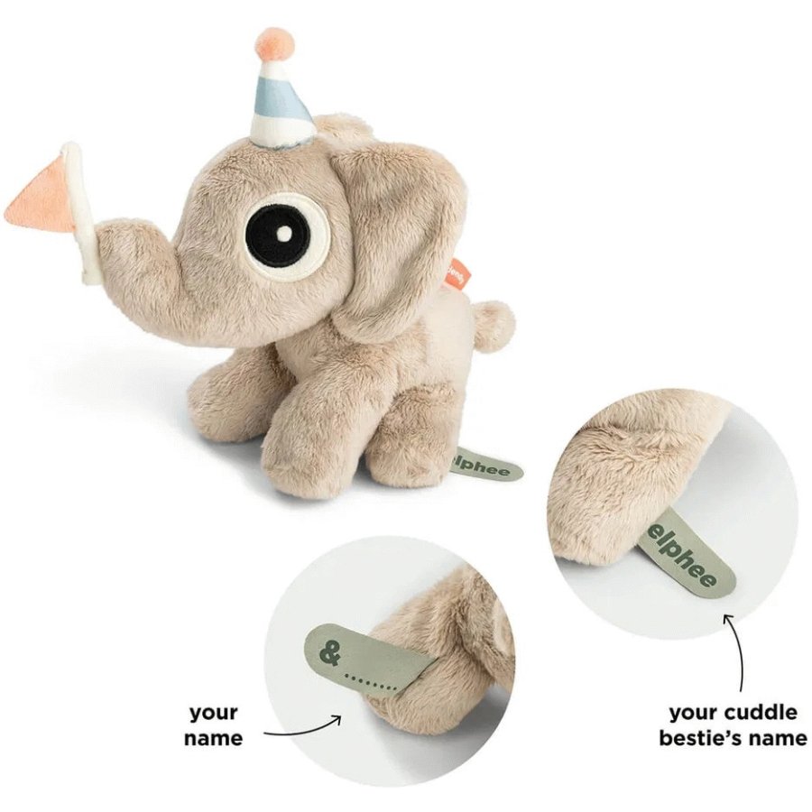 Done by Deer Elphee Bamse 22,5x24 cm, Sand