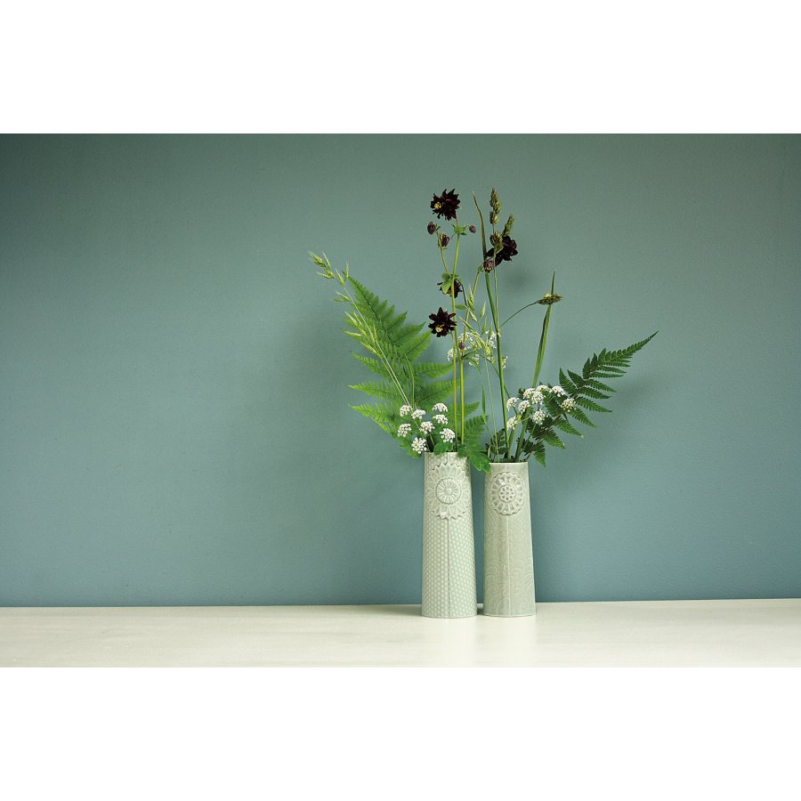 Dottir Nordic Design Pipanella Dot Vase H16,5 cm, Celadon