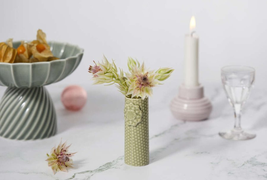 Dottir Nordic Design Pipanella Dot Micro Vase H9 cm, Wasabi