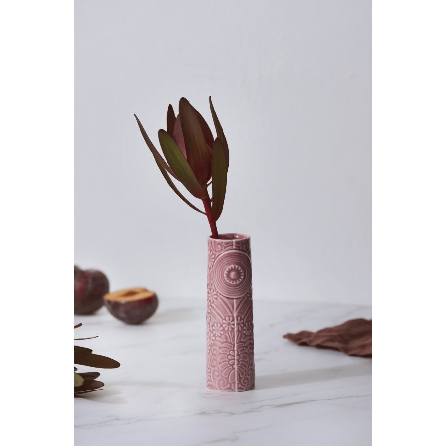 Dottir Nordic Design Pipanella Flower Vase H12,5 cm, Blush