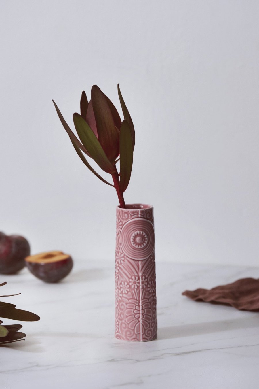 Dottir Nordic Design Pipanella Flower Vase H12,5 cm, Blush