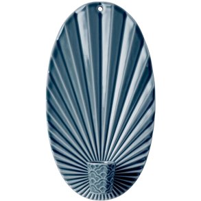 Dottir Nordic Design Pipanella Waves Lysestage H24,5 cm, Midnight