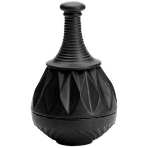 Dottir Nordic Design Samsurium Twinkle Dodo Krukke m. Låg H15,5 cm, Sort