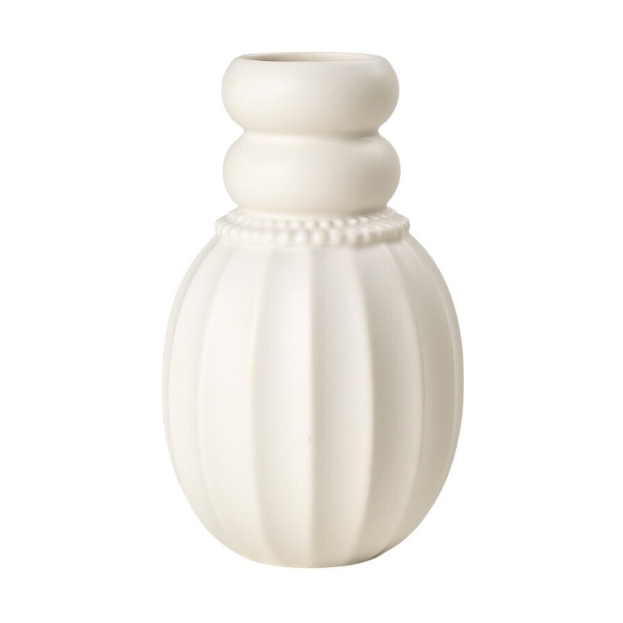 Dottir Nordic Design Samsurium Pearlpuff Vase H18,3 cm, Wei