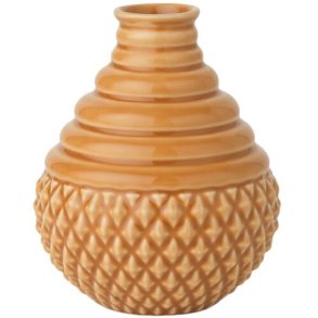 Dottir Nordic Design Samsurium Tumbletop Vase H11,5 cm, Caramel