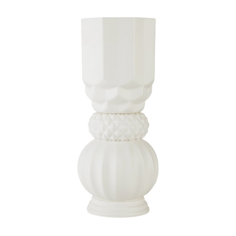 Dottir Nordic Design Samsurium Towerbell Vase H36,5 cm, Wei