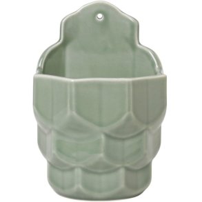 Dottir Nordic Design Samsurium Wandhngender Blumentopf H17,9 cm, Eucalyptus