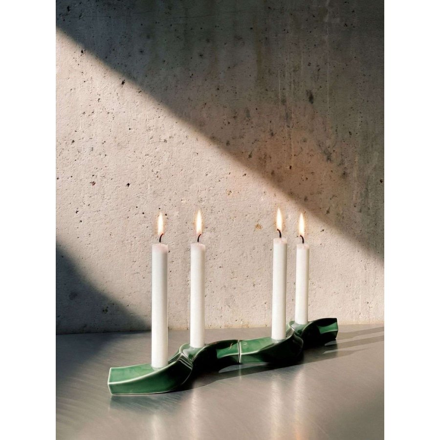 Dottir Nordic Design Samsurium Couronne Adventsstage �23 cm, Spruce