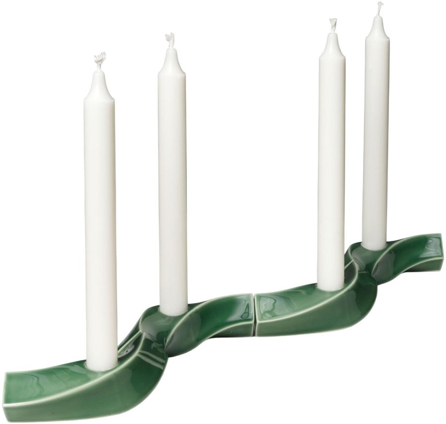Dottir Nordic Design Samsurium Couronne Adventsstage �23 cm, Spruce
