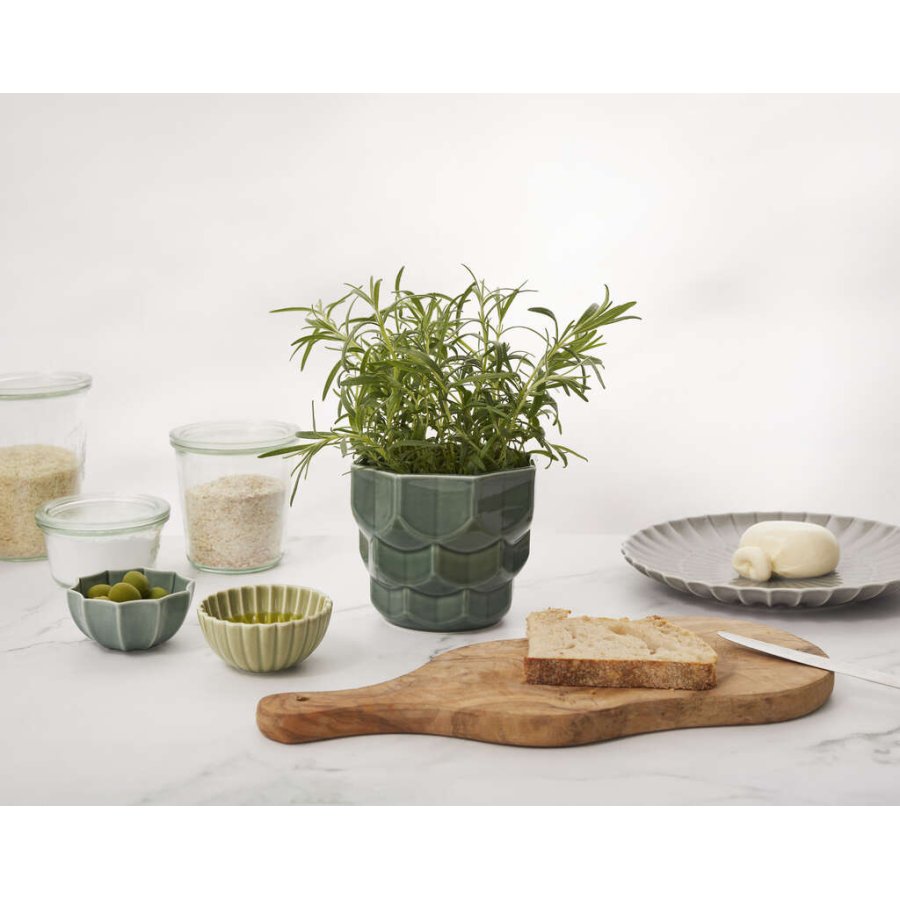 Dottir Nordic Design Samsurium Schalen 2er Set 8,6 cm, Wasabi/Spruce