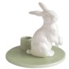 Dottir Nordic Design Sweet Stories Hase Kerzenstnder H8 cm, Sage