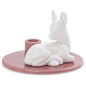 Dottir Nordic Design Sweet Stories Fawn Lysestage H6,2 cm, Dusty Rose