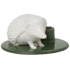 Dottir Nordic Design Sweet Stories Hedgehog Lysestage H4,1 cm, Moss