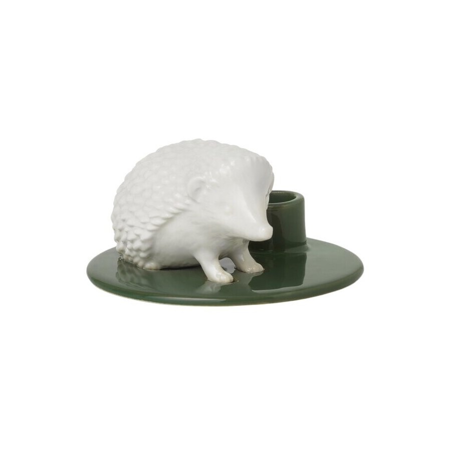 Dottir Nordic Design Sweet Stories Hedgehog Kerzenstnder H4.1 cm, Moss