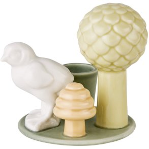 Dottir Nordic Design Sweet Stories Chick Lysestage H9,2 cm, Sage