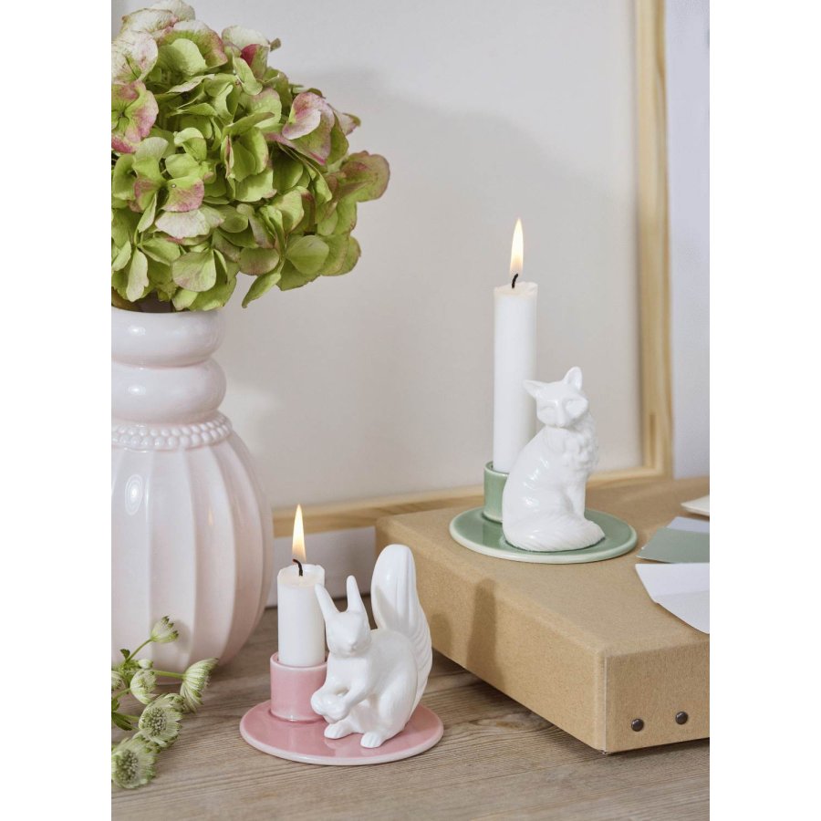 Dottir Nordic Design Sweet Stories Lysestage Egern H8,5 cm, Blush