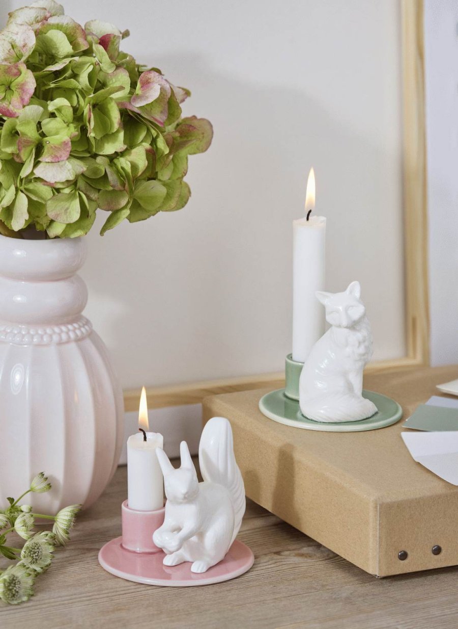 Dottir Nordic Design Sweet Stories Lysestage Egern H8,5 cm, Blush