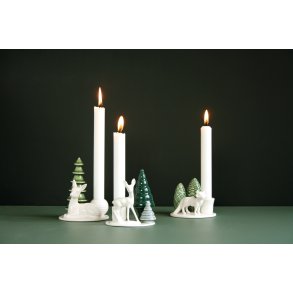 Dottir Nordic Design Winter Stories Lysestage H8 cm, Fox